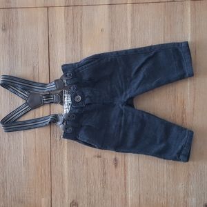 Koala Kids Baby Tweed Suspender Overall Pants